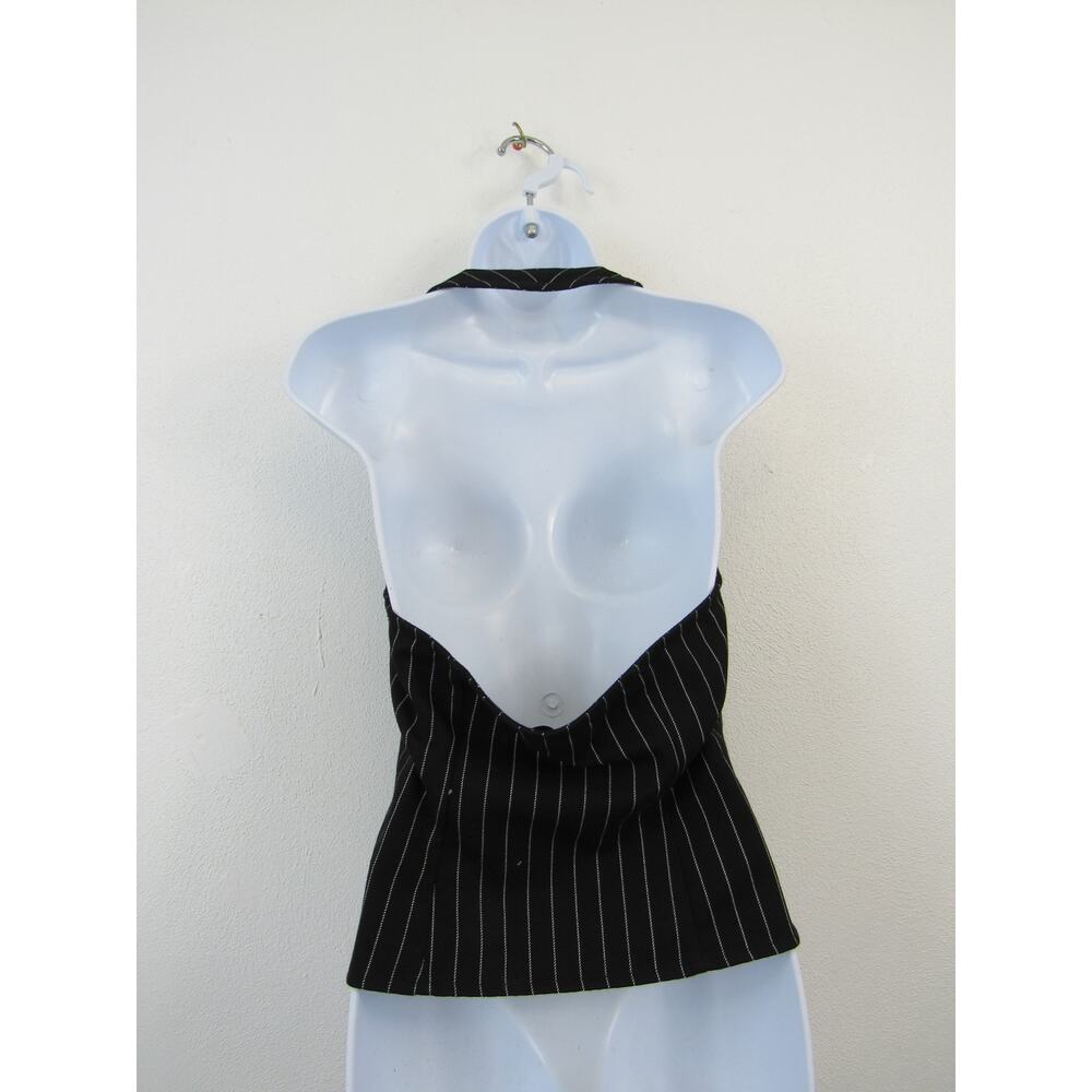 NWT Urban Outfitters Med Silence + Noise Aliyah Stripe Halter Top *small flaw* - Picture 8 of 9